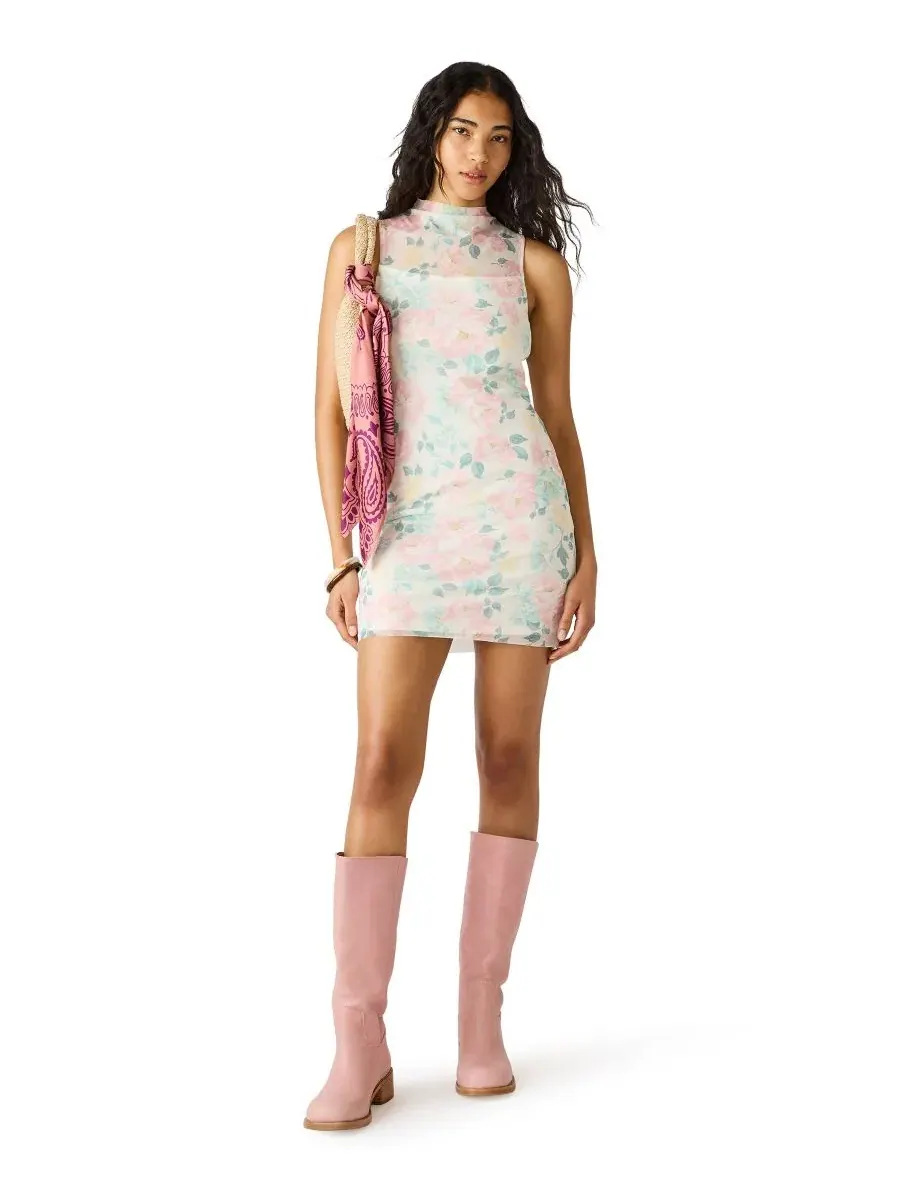 Мини-платье Sidra с принтом Steve Madden, Georgia Bloom Floral — изображение 3 из 6