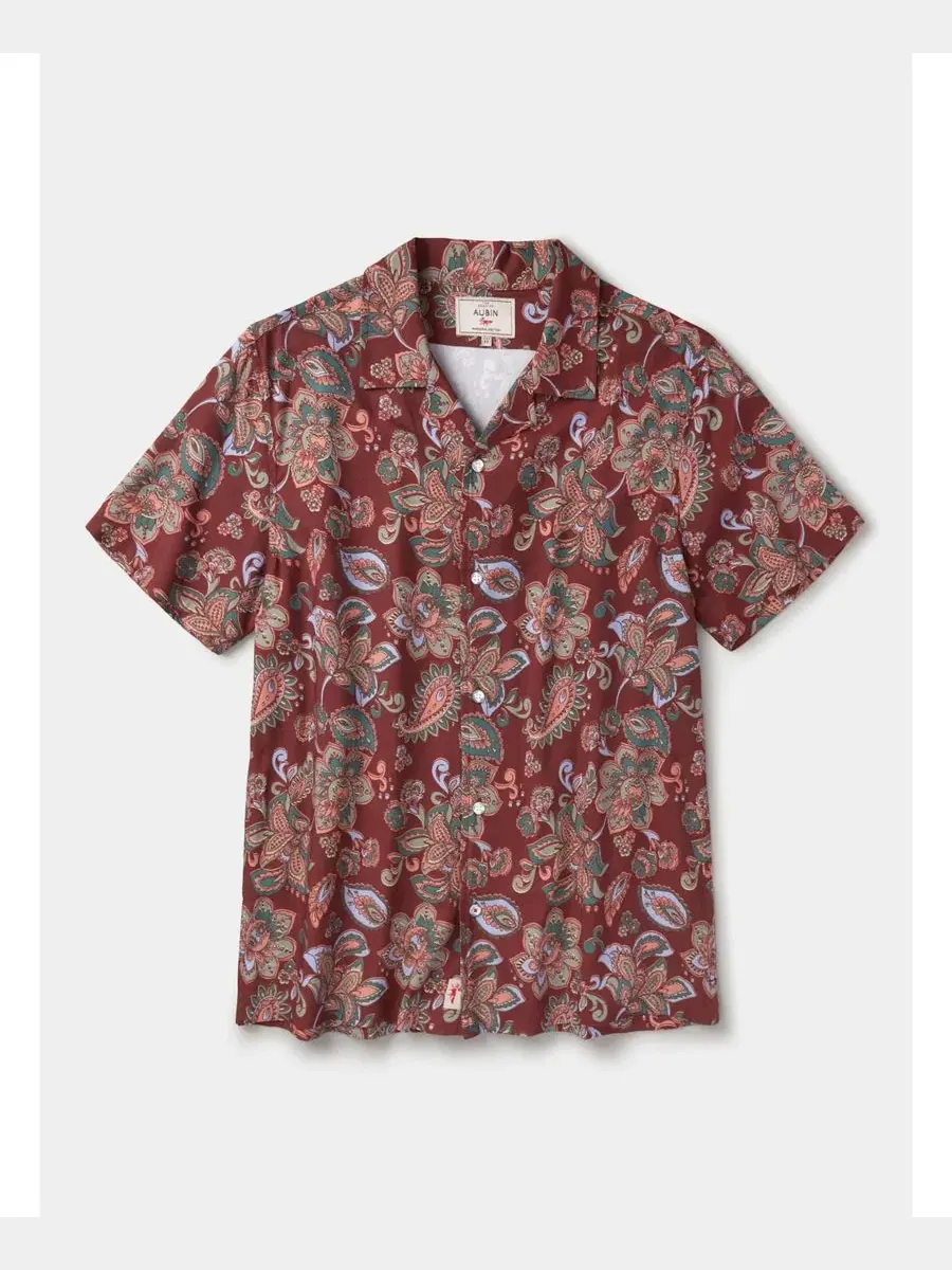 Рубашка с коротким рукавом Belmont Aubin, Dark Paisley — изображение 5 из 5