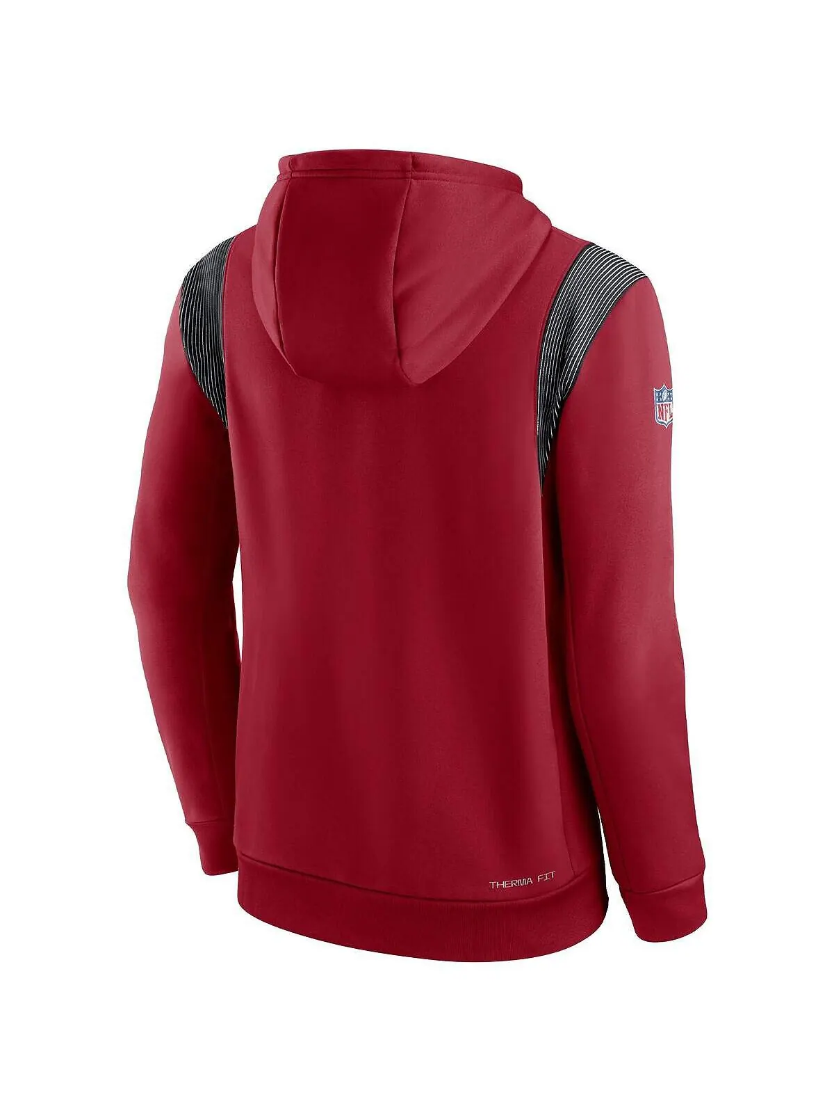 Мужская толстовка с капюшоном cardinal arizona cardinals sideline athletic stack performance Nike — изображение 2 из 3