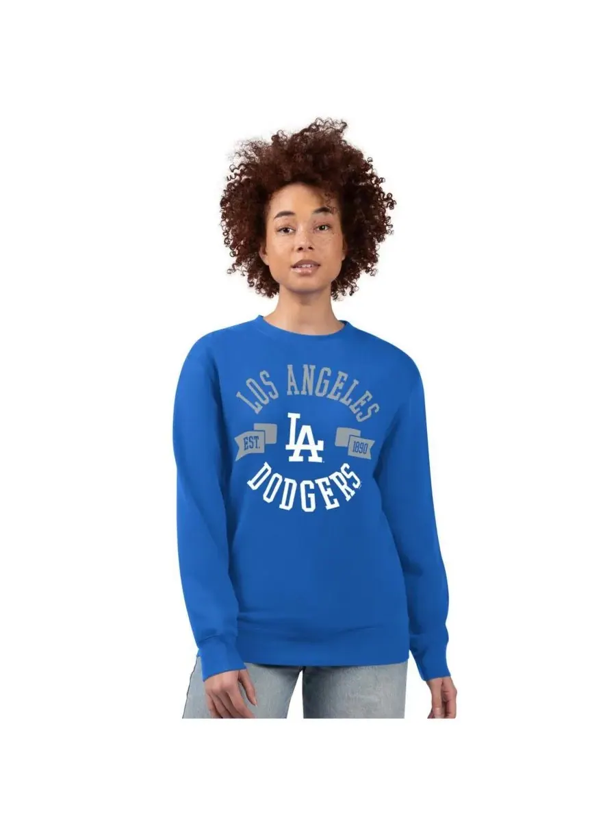 G-III 4Her by Carl Banks Женская толстовка-пуловер из флиса с логотипом команды Los Angeles Dodgers — изображение 1 из 2
