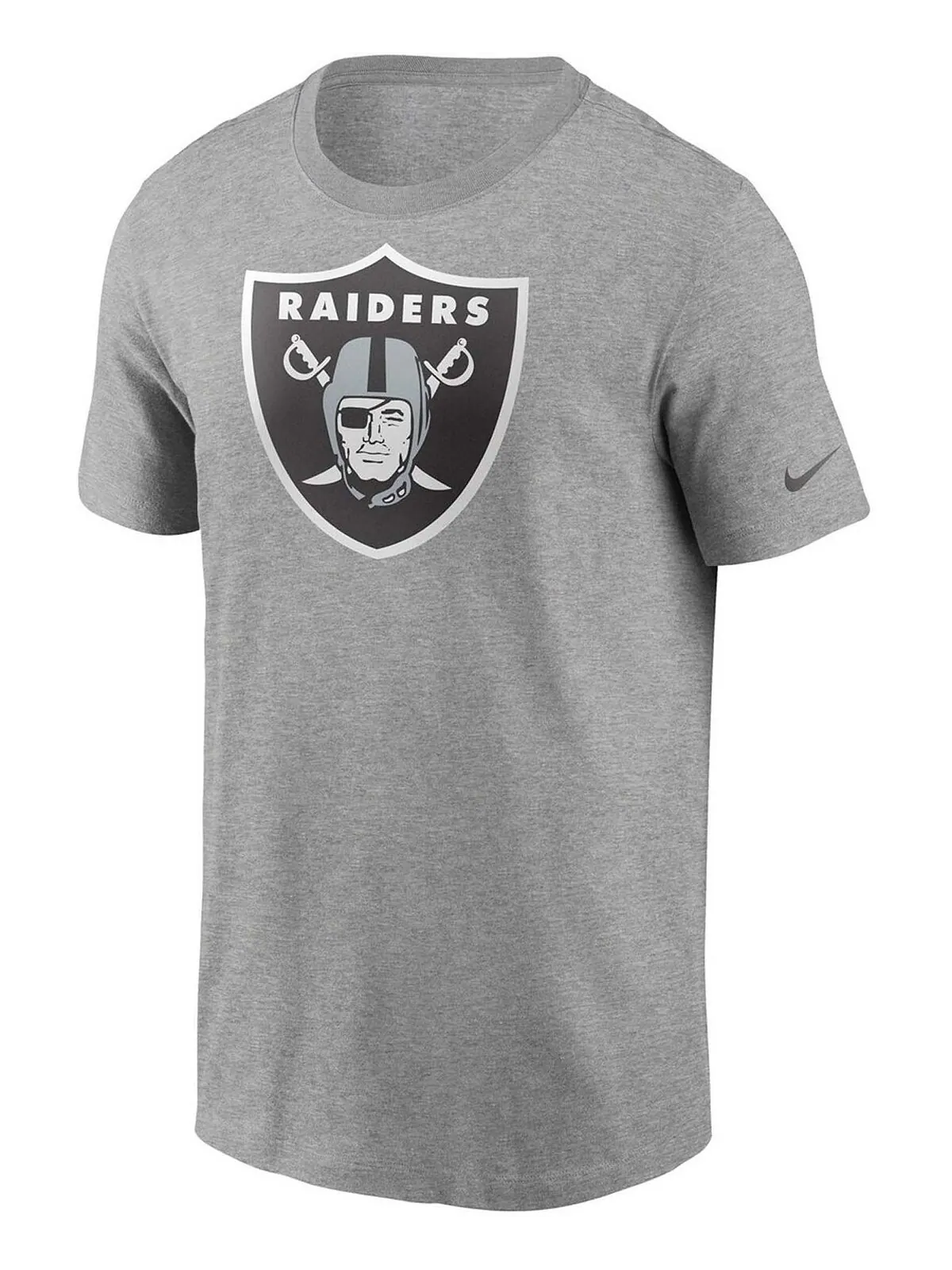 Мужская серая футболка с логотипом Las Vegas Raiders Primary Nike — изображение 3 из 3, серый