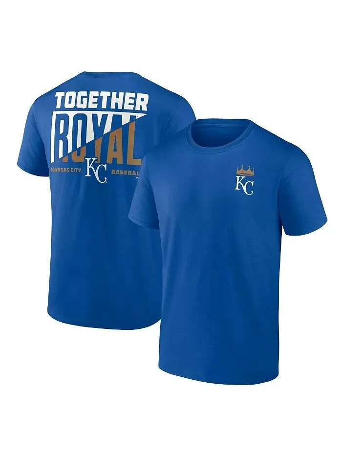 Мужская футболка Royal Kansas City Royals Hometown Collection Together Together Fanatics — изображение 1 из 3