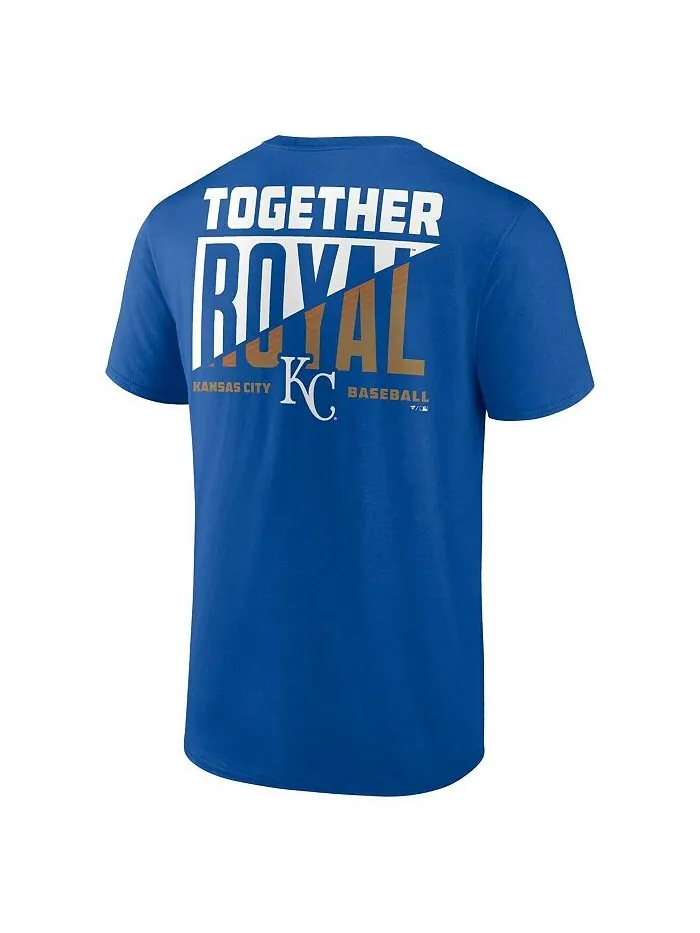 Мужская фирменная футболка Royal Kansas City Royals Hometown Collection Together Together Fanatics — изображение 3 из 3
