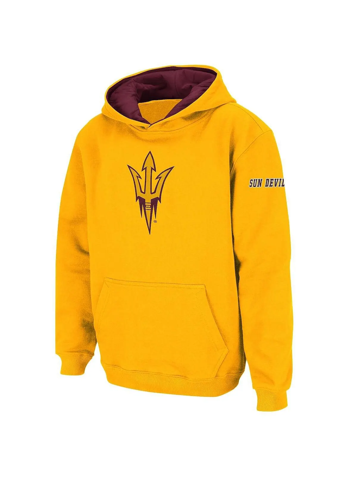 Толстовка с капюшоном и большим логотипом Big Boys Arizona State Sun Devils Stadium Athletic