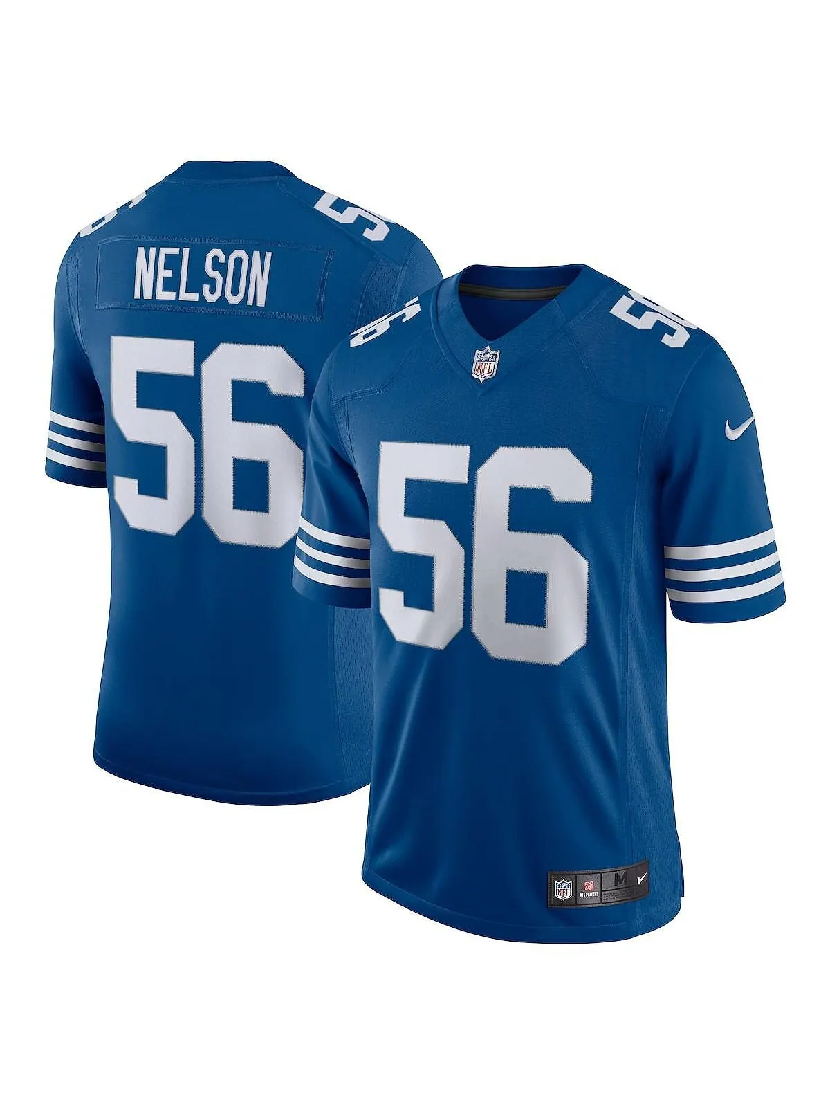 Мужская майка Quenton Nelson Royal Indianapolis Colts Alternate Vapor Limited Nike — изображение 1 из 3, королевский