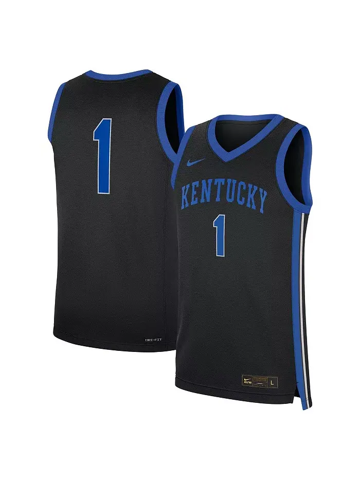 Мужская черная реплика альтернативной футболки Kentucky Wildcats Nike — изображение 1 из 3