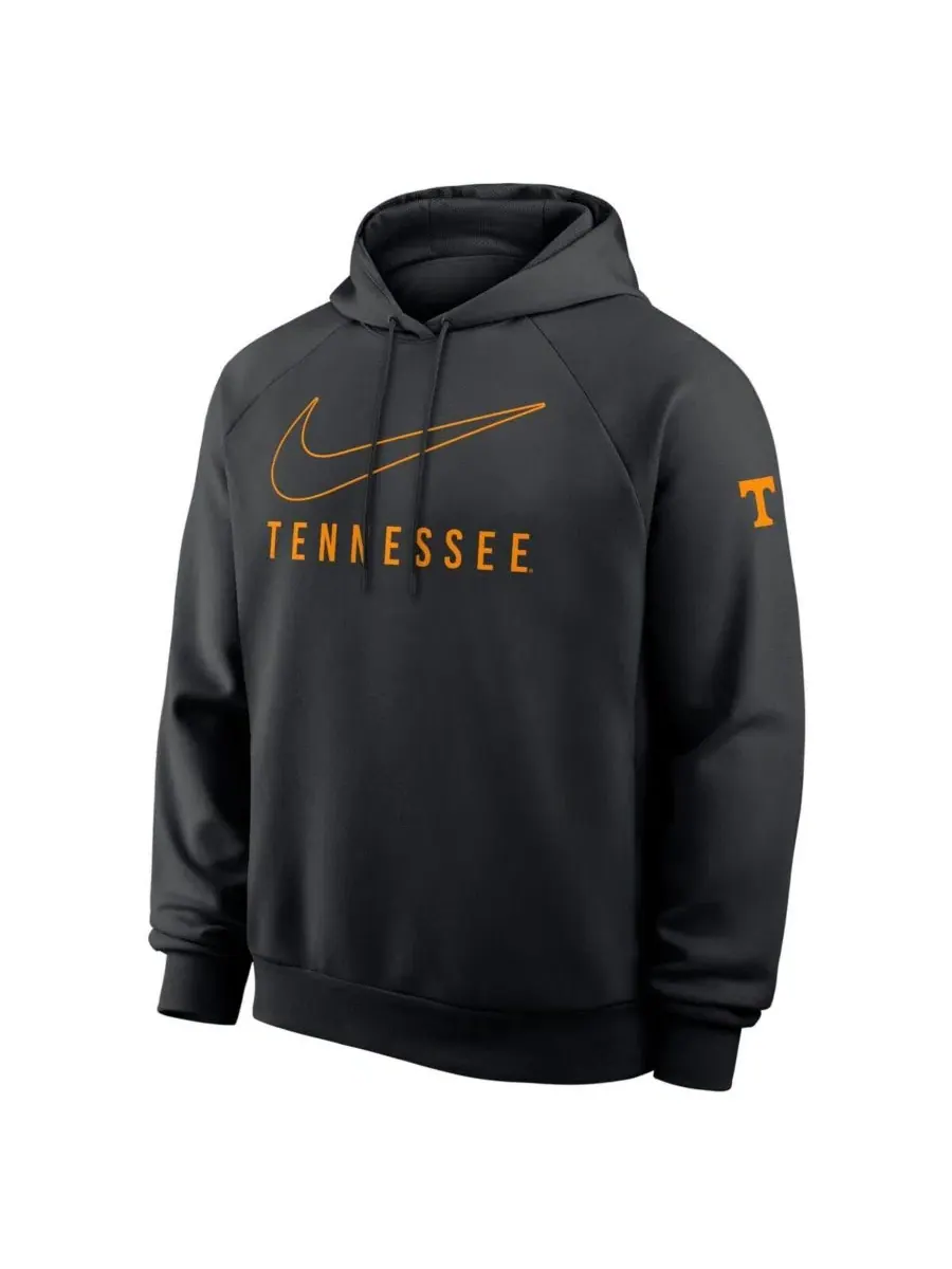 Толстовка с капюшоном Nike Tennessee Volunteers Premium Raglan Dri-FIT — изображение 4 из 4, черный