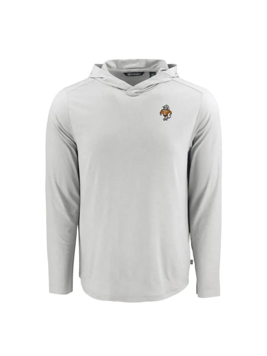 Худи с длинным рукавом Tennessee Volunteers Coastline Epic Comfort Eco Cutter & Buck — изображение 2 из 3, серый