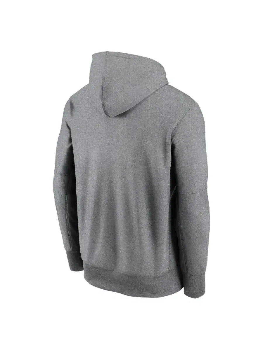 Толстовка с капюшоном с принтом Football Icon Performance Fleece Pullover Hoodie Nike — изображение 3 из 3, серый