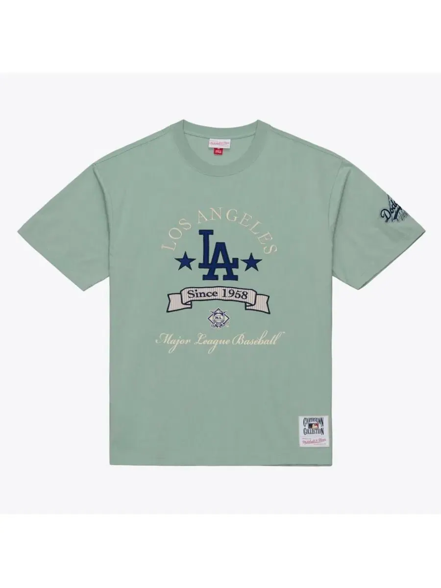 Футболка с вышивкой Yacht Rock Mitchell & Ness — изображение 1 из 5, зеленый