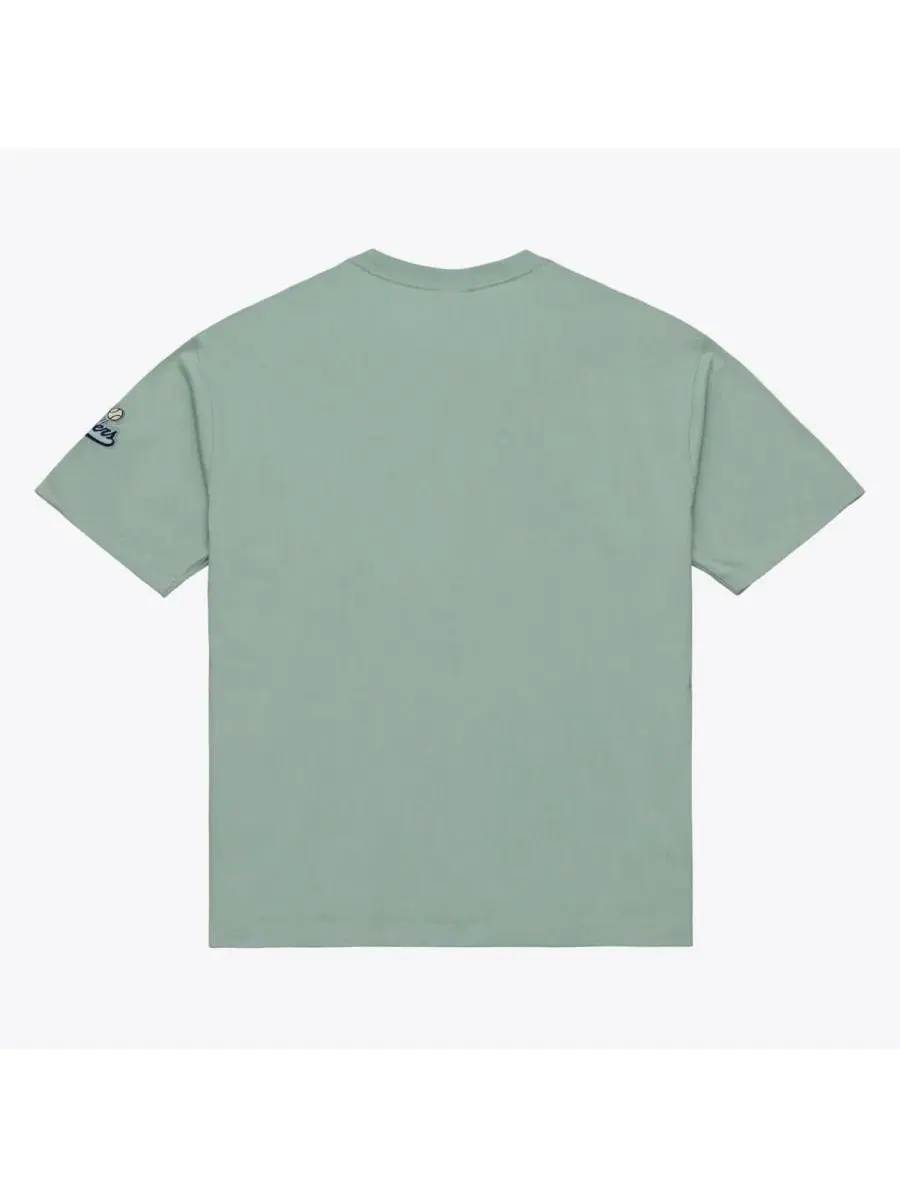 Футболка с вышивкой Yacht Rock Mitchell & Ness — изображение 2 из 5, зеленый