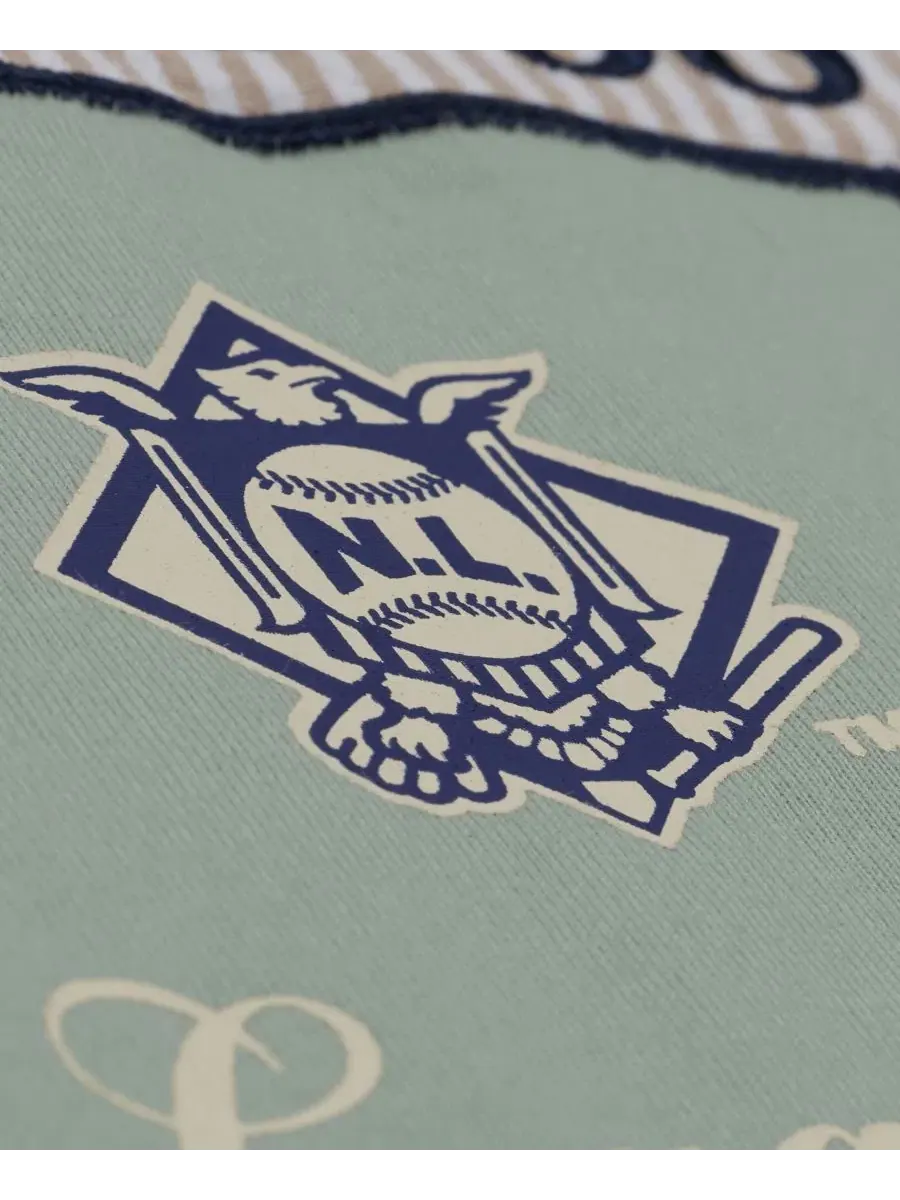 Футболка с вышивкой Yacht Rock Mitchell & Ness — изображение 5 из 5, зеленый