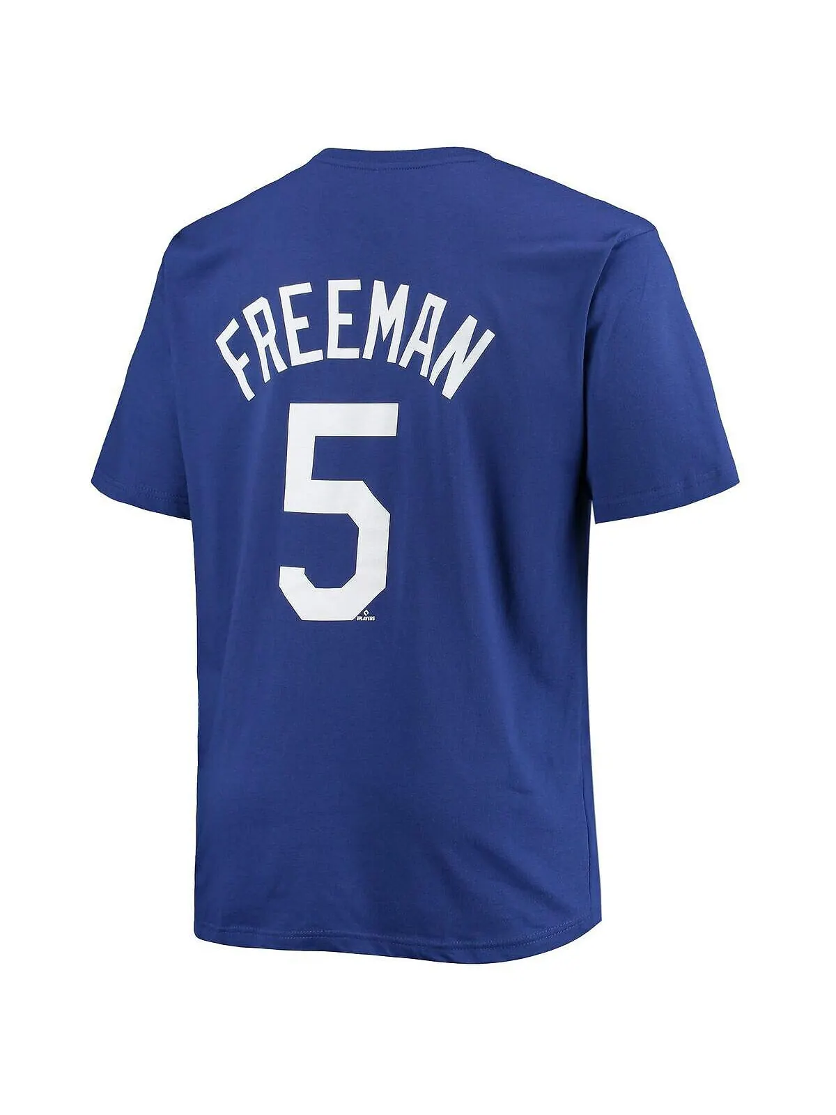 Мужская футболка freddie freeman royal los angeles dodgers big and tall с именем и номером Profile — изображение 2 из 3