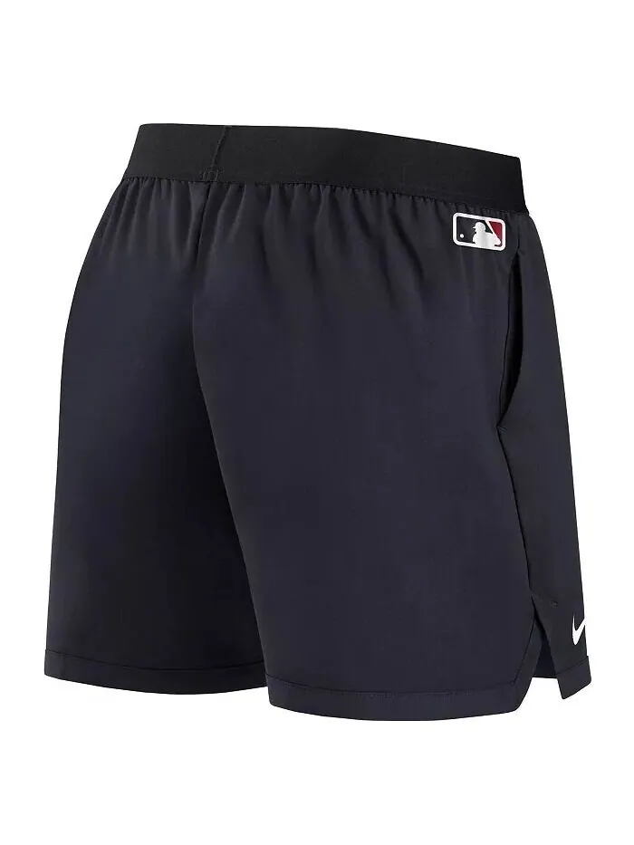 Женские темно-синие шорты Cleveland Guardians Authentic Collection Team Performance Nike — изображение 3 из 3