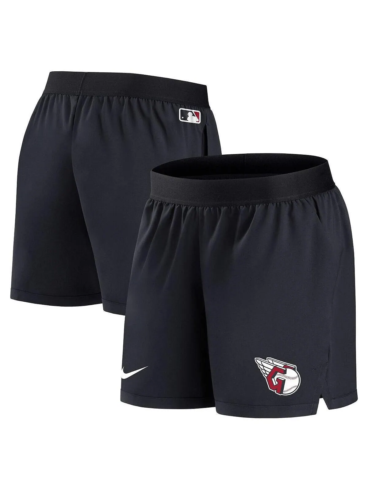 Женские темно-синие шорты Cleveland Guardians Authentic Collection Team Performance Nike — изображение 1 из 3, темно-синий