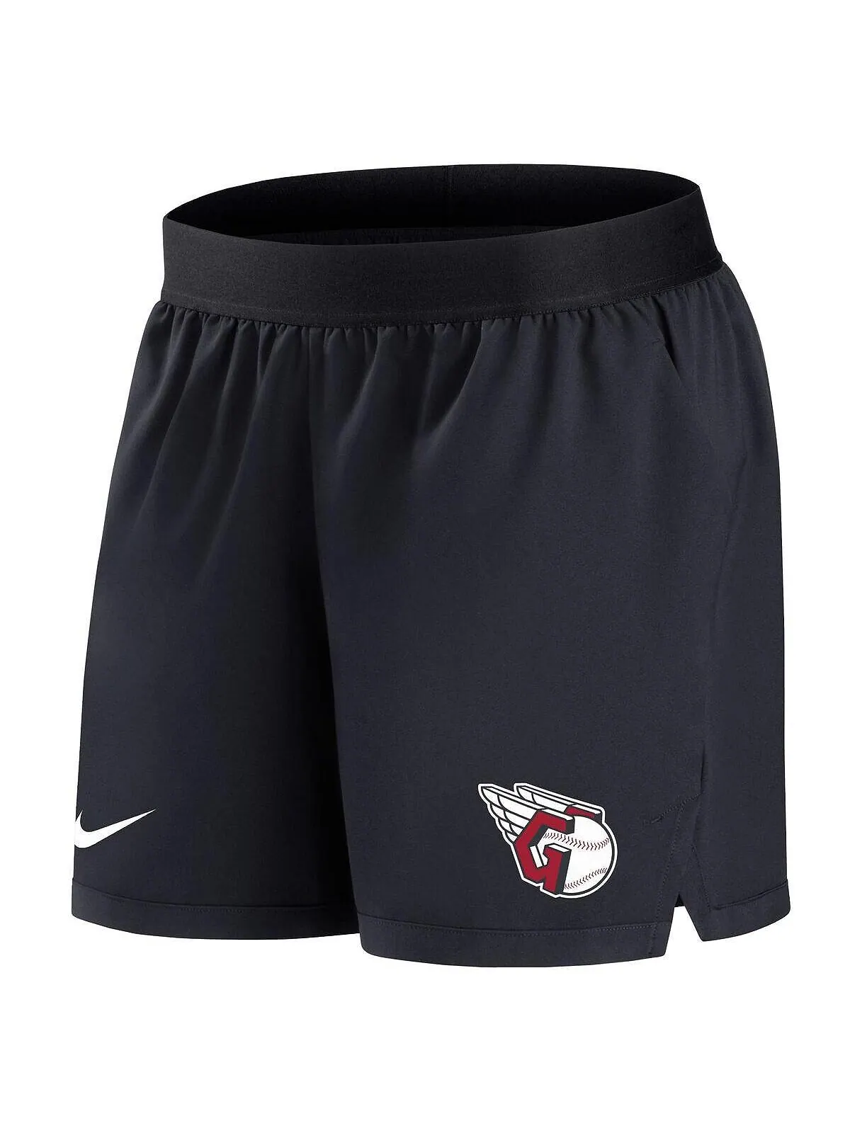 Женские темно-синие шорты Cleveland Guardians Authentic Collection Team Performance Nike — изображение 2 из 3, темно-синий