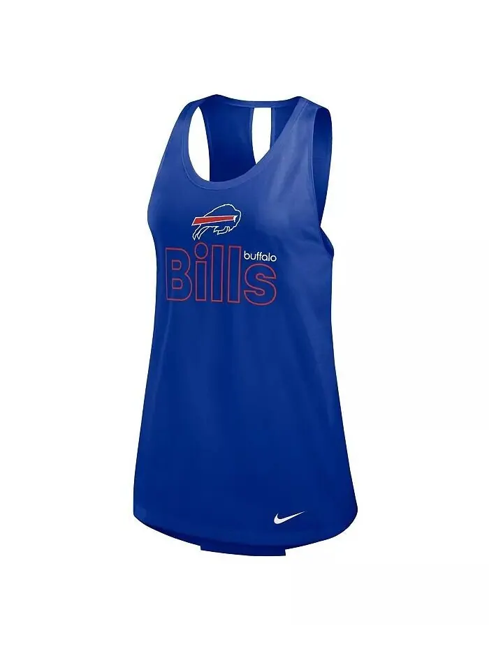 Женская майка-топ Royal Buffalo Bills Plus Size Performance Nike — изображение 3 из 3