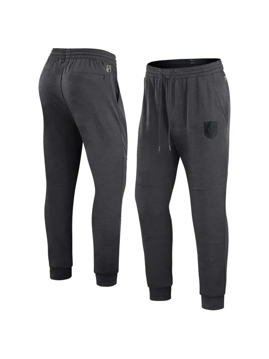 Fanatics Мужские спортивные штаны Authentic Pro Road Jogger цвета хаки с логотипом Vegas Golden — изображение 1 из 3