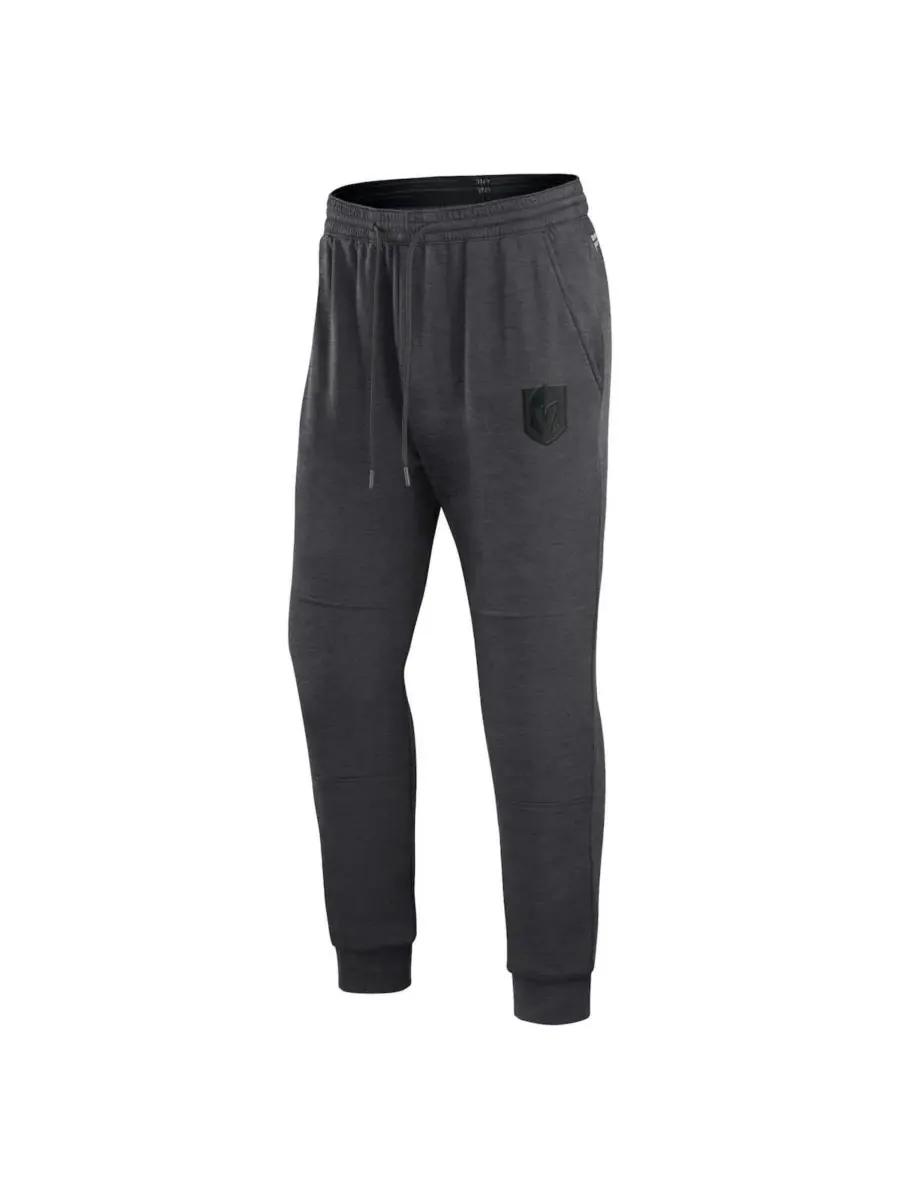 Fanatics Мужские спортивные штаны Authentic Pro Road Jogger цвета хаки с логотипом Vegas Golden — изображение 2 из 3