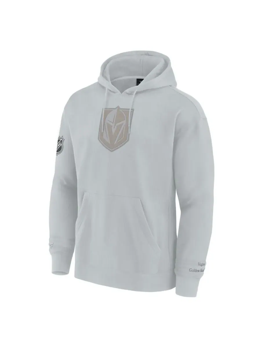 Fanatics Мужская серая толстовка с капюшоном Vegas Golden Knights Elements Pace — изображение 3 из 3, серый