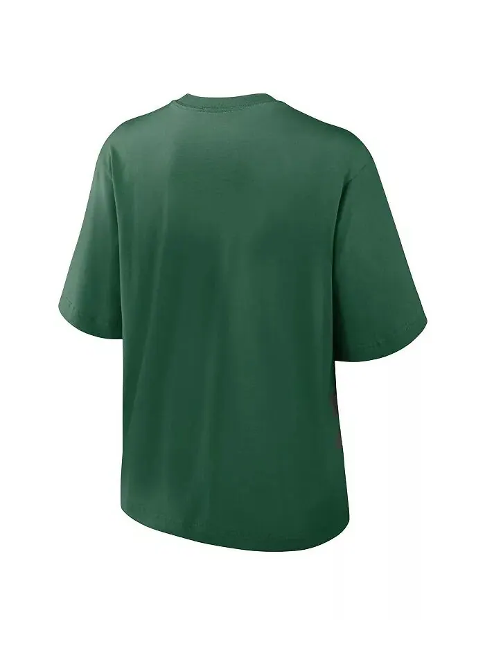 Женская зеленая свободная футболка New York Jets Nike — изображение 2 из 3