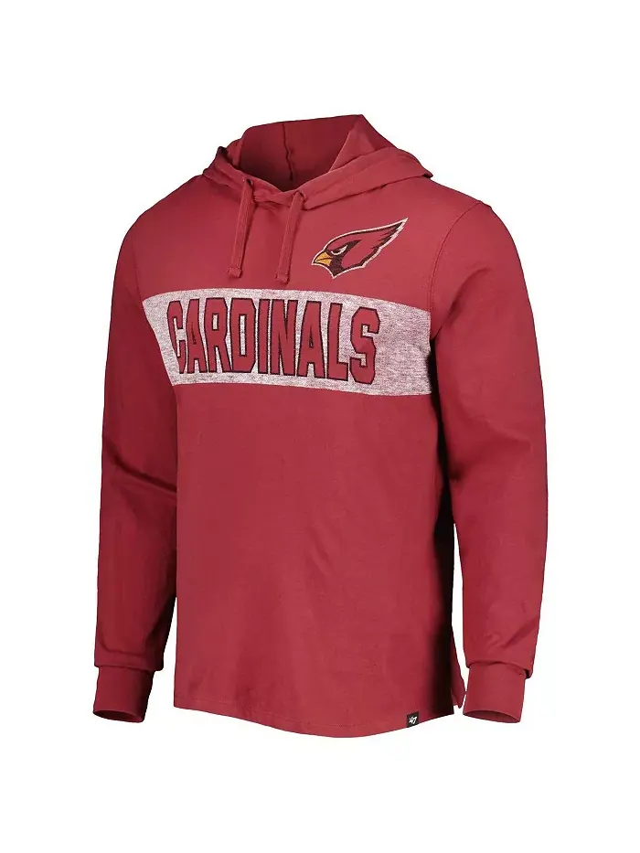 Мужская толстовка с капюшоном Cardinal Arizona Cardinals Field Franklin '47 Brand — изображение 2 из 2
