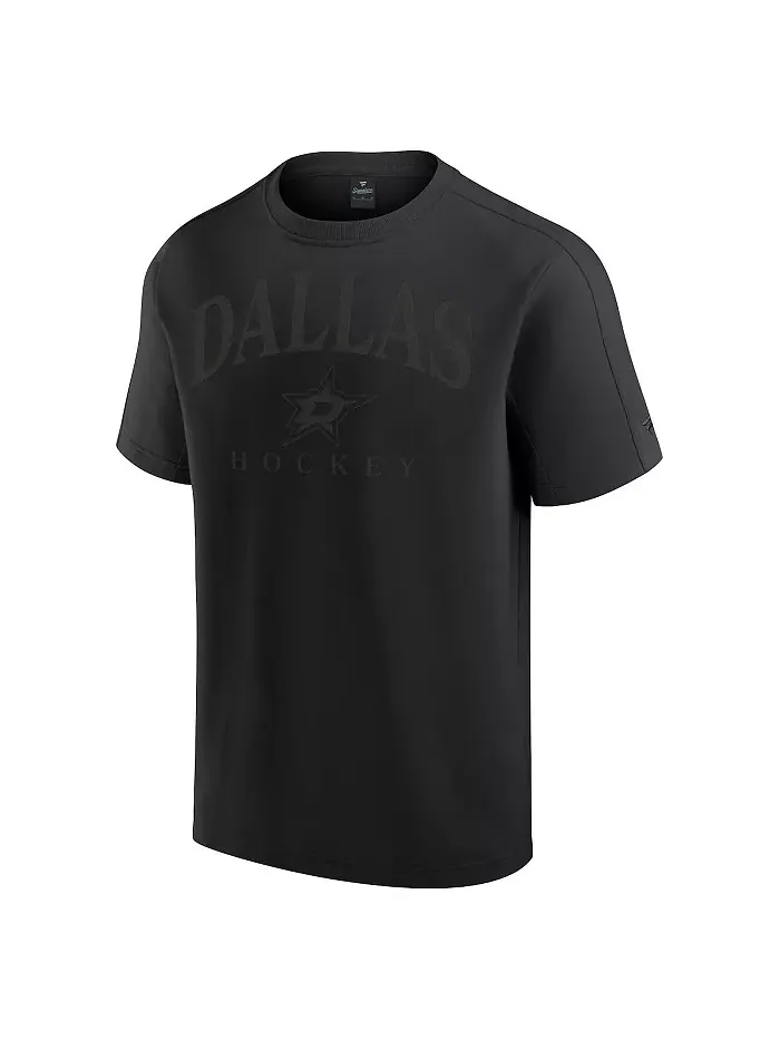 Мужская черная футболка Dallas Stars Elements Flex Tri-Blend Fanatics — изображение 2 из 3