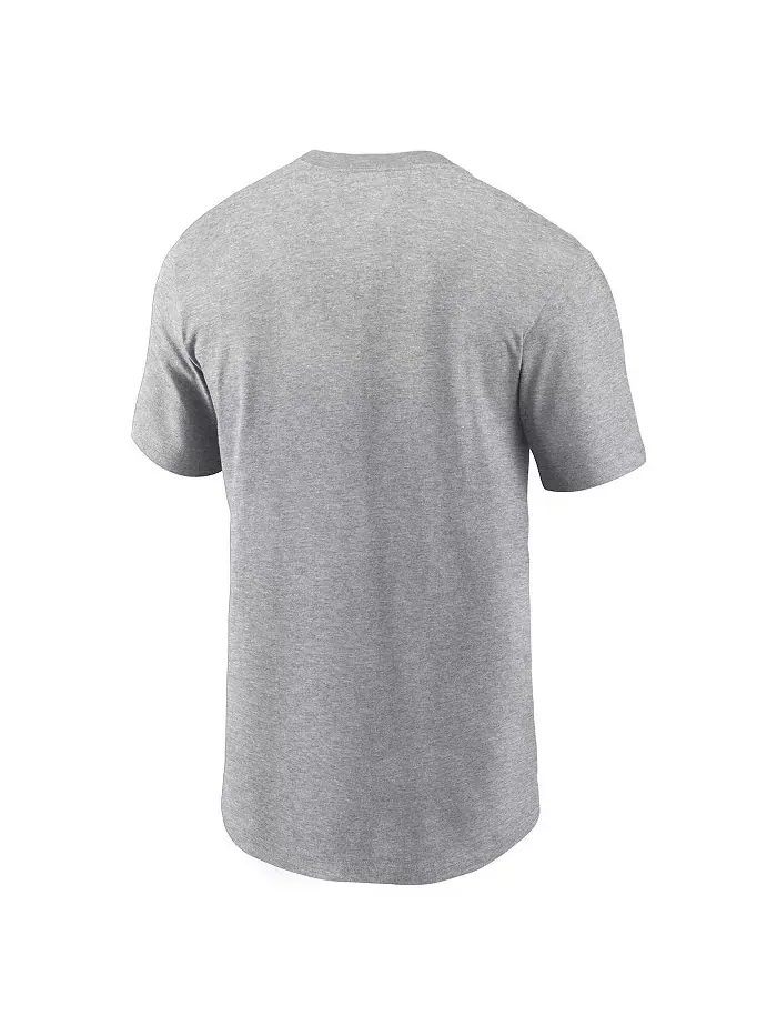 Мужская футболка Heather Gray LSU Tigers Local Song Nike — изображение 3 из 3