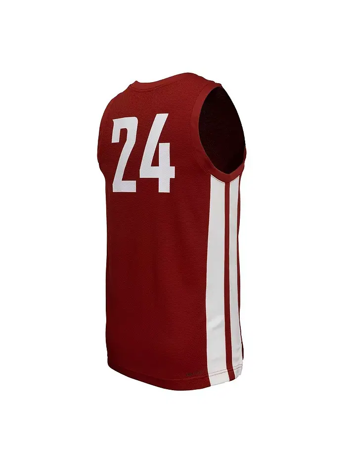 Мужская темно-красная реплика баскетбольной майки Washington State Cougars Nike — изображение 2 из 3