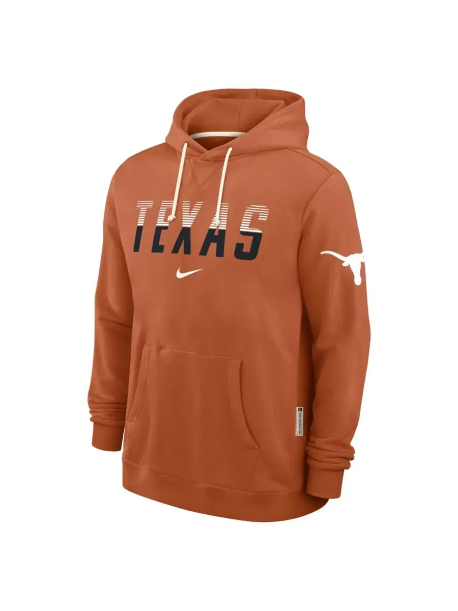 Худи Nike Texas Longhorns 2026 Sideline Standard Issue Dri-FIT — изображение 3 из 3, оранжевый