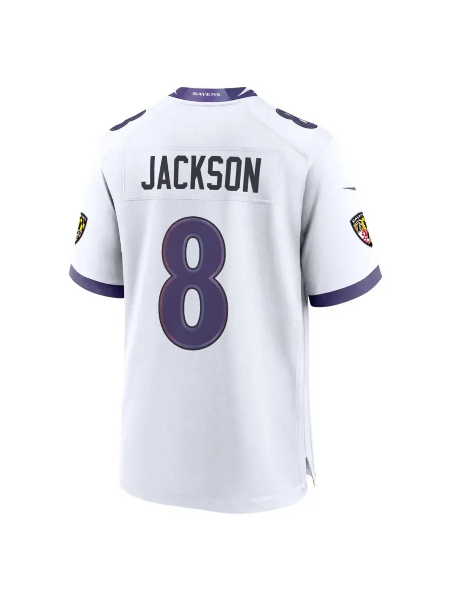Игровая футболка Nike Lamar Jackson Game Jersey — изображение 3 из 3, белый