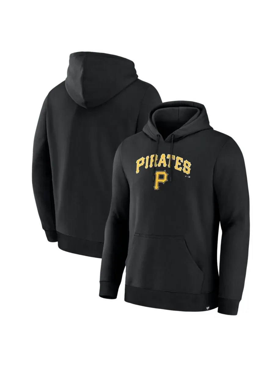 Худи с принтом Pittsburgh Pirates Fanatics — изображение 1 из 3, черный