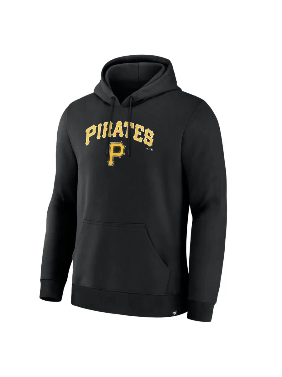 Худи с принтом Pittsburgh Pirates Fanatics — изображение 2 из 3, черный