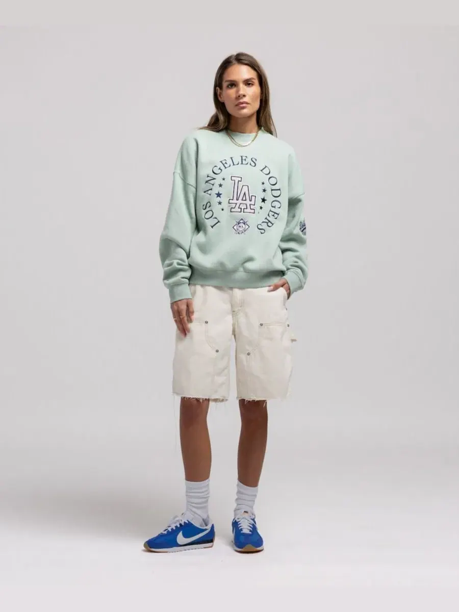 Свитшот с принтом Yacht Rock Mitchell & Ness — изображение 1 из 5, зеленый