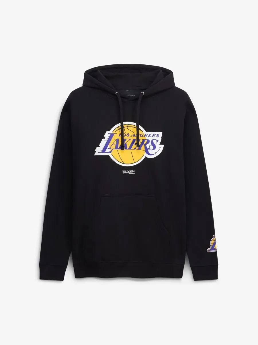 Толстовка на молнии Mitchell & Ness с флисовой подкладкой — изображение 1 из 2, черный
