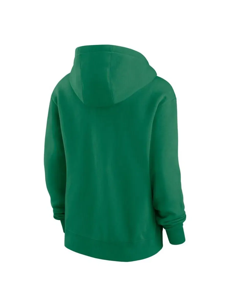 Женская худи Nike Club Fleece New York Jets с длинным рукавом — изображение 3 из 3, зеленый