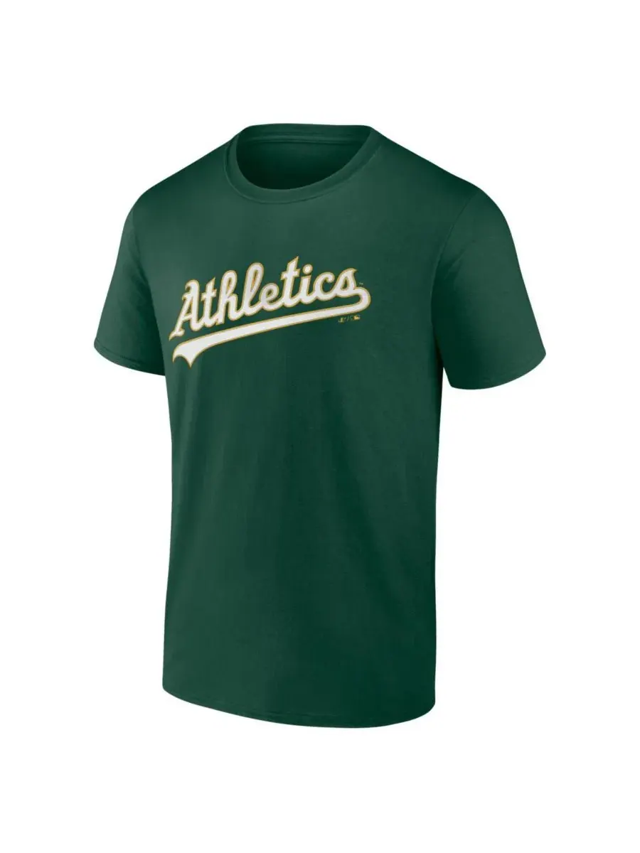 Футболка с командным принтом Logo Athletic — изображение 3 из 3, зеленый