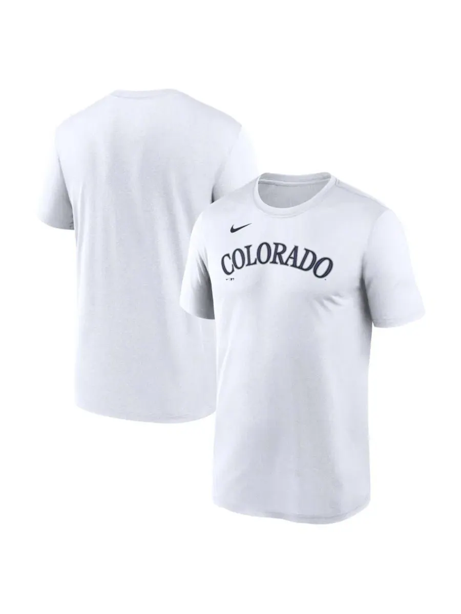 Футболка с коротким рукавом с надписью New Legend Wordmark Dri-FIT Nike — изображение 1 из 3, белый