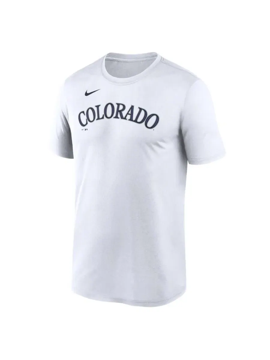 Футболка с коротким рукавом с надписью New Legend Wordmark Dri-FIT Nike — изображение 2 из 3, белый