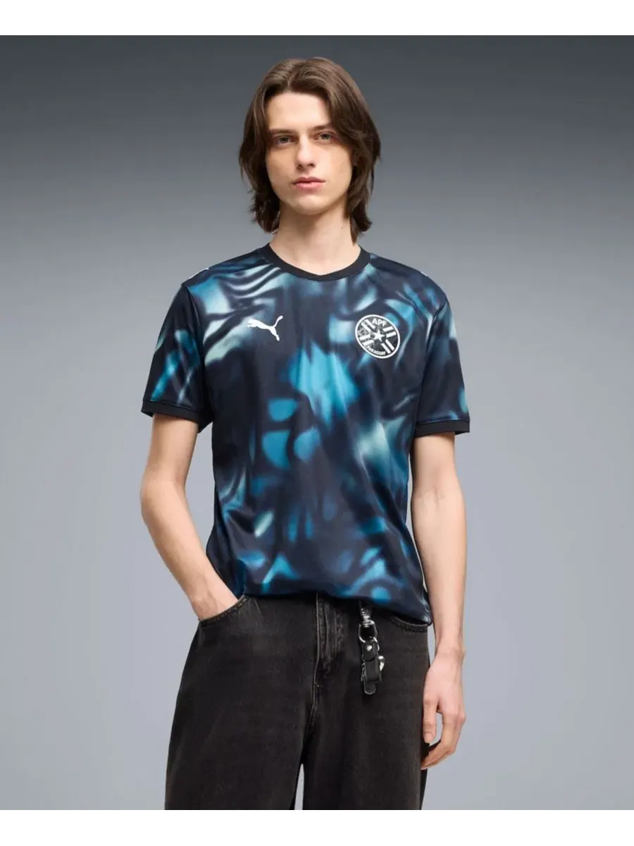 Футболка с длинным рукавом Puma — изображение 3 из 5, темно-синий