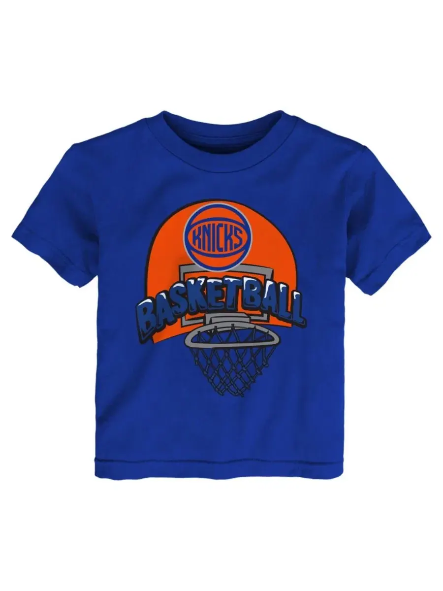Детская футболка с принтом Playground New York Knicks Outerstuff — изображение 1 из 1, синий