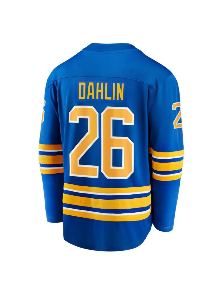 Мужская домашняя футболка Rasmus Dahlin Royal Buffalo Sabres Breakaway Fanatics — изображение 2 из 3, королевский