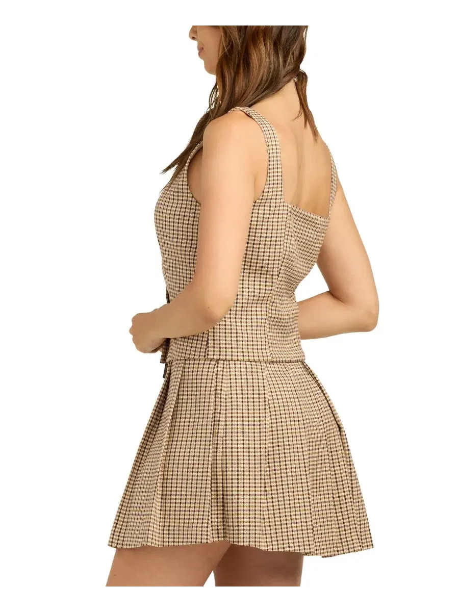Топ без рукавов с квадратным вырезом, модель Square Neck Button-Front BCX, Color 4 — изображение 4 из 4