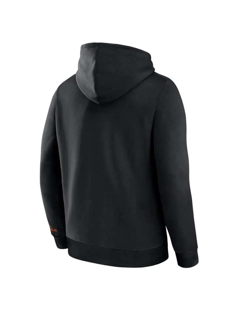 Fanatics Мужская черная флисовая толстовка с капюшоном Cincinnati Bengals Legacy — изображение 3 из 5, черный