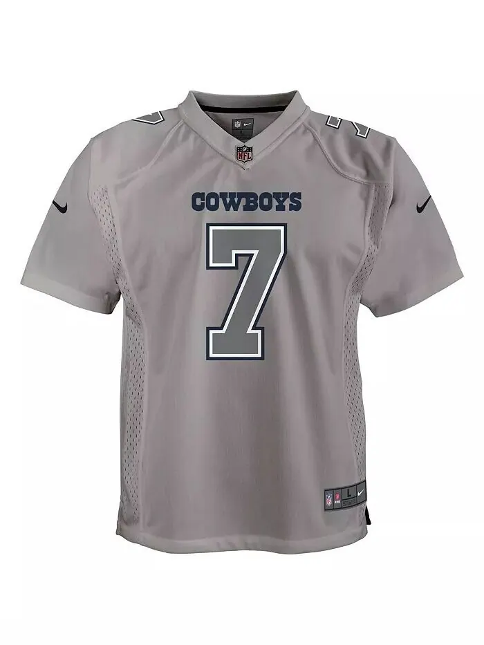 Джерси Big Boys Trevon Diggs Grey Dallas Cowboys Atmosphere Game Nike — изображение 3 из 3