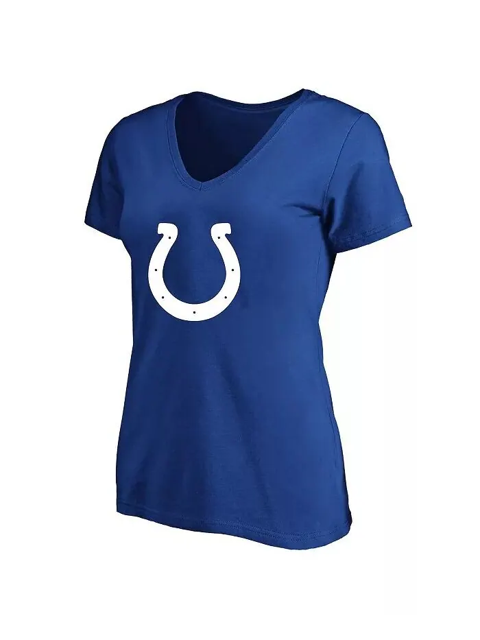 Женская футболка размера плюс с именем и номером игрока Anthony Richardson Royal Indianapolis Colts — изображение 3 из 3