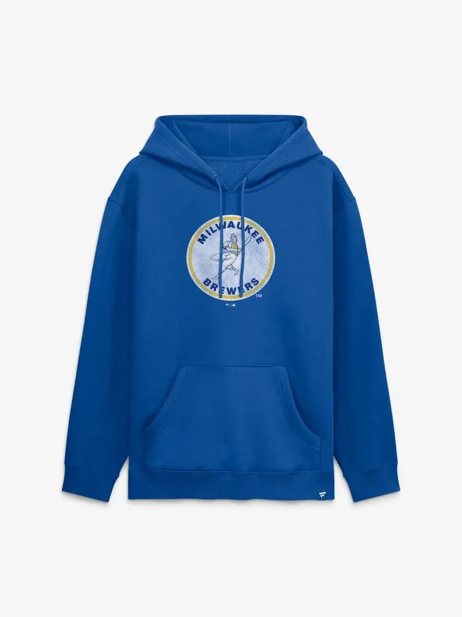 Худи Legacy с принтом Milwaukee Brewers Fanatics — изображение 1 из 2, королевский