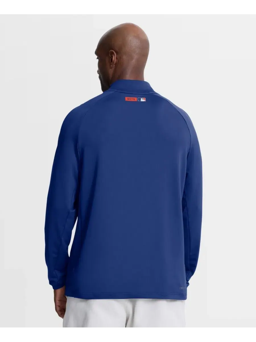 Пуловер с полузастежкой-молнией Nike — изображение 2 из 4, королевский