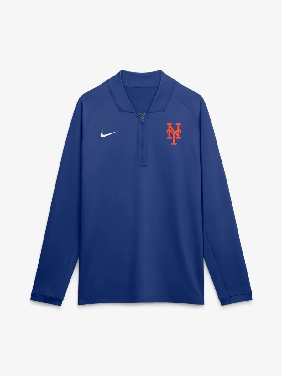 Пуловер с полузастежкой-молнией Nike — изображение 4 из 4, королевский