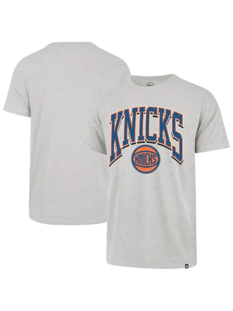 Футболка с принтом New York Knicks Walk Tall Profile — изображение 1 из 3, серый